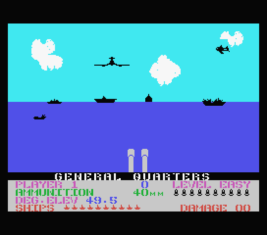 Beach Head screenshot 2 for MSX